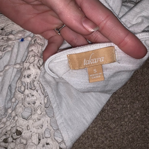 Small Takara Fringed Tank - Picture 2 of 3